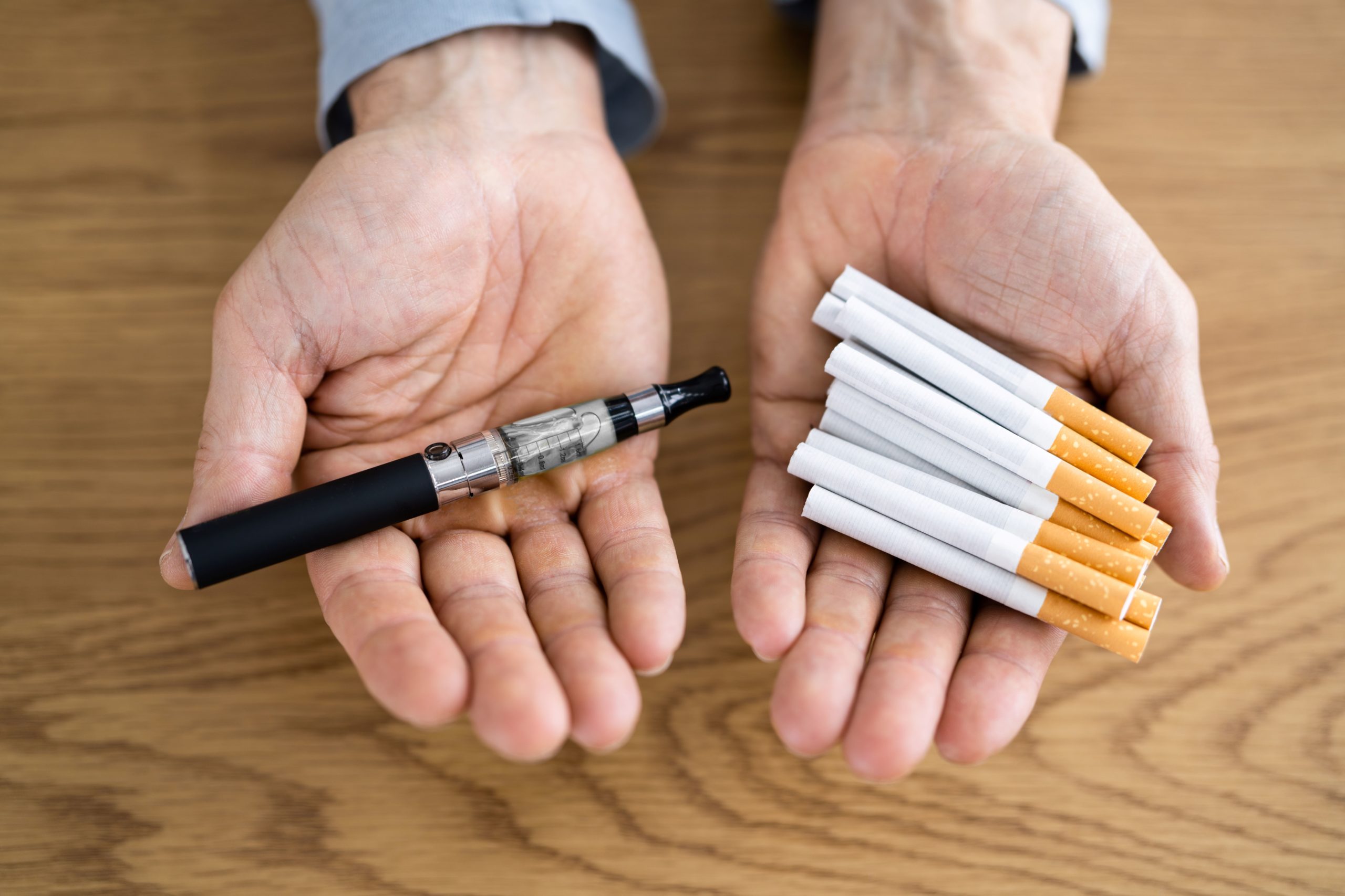 E-Zigaretten vs. Tabak